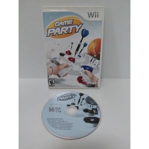 Game Party Nintendo Wii Midway 2007 Classic Skill Games Darts Trivia Hoop Shoot